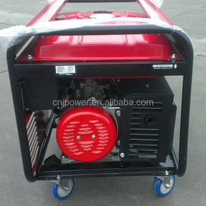 Sh6500 <b>Gasoline</b> <b>Generator</b> 5 6 7Kw Single Phase Air Cooled Portable Wheeled For Construction Farm Outdoor Use - Product Image 2