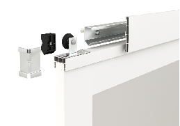 باب منزلق حديث من البي في سي للديكور الداخلي، أبواب أكورديون مقاومة للماء لغرفة الطعام، أبواب داخلية بلاستيكية جاهزة - Product Image 5