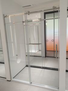 Pemasangan Mudah Kaca Tempered Kaca Kamar Mandi Partisi Kamar Mandi Kaca Tetap <span class=keywords><strong>Shower</strong></span> Walk-in <span class=keywords><strong>Shower</strong></span> - Product Image 6