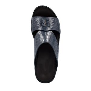 Sandalias Árabes de Cuero Exótico Italiano Premium para Hombre, Plantilla de Corcho, Zapatos Personalizados Hechos a Mano en Fábrica, Lujosos para Uso Diario en Ramadán - Product Image 3