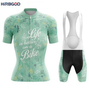 HIRBGOD <span class=keywords><strong>Trajes</strong></span> <span class=keywords><strong>de</strong></span> equitación ciclista y tema <span class=keywords><strong>de</strong></span> <span class=keywords><strong>bicicleta</strong></span> para mujer - Product Image 4