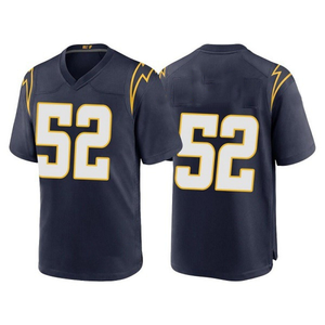 Camisetas de Fútbol Americano Personalizadas, Ropa Deportiva de Poliéster con Mangas Cortas, Nombre del Equipo Impreso, Estilo Superior - Product Image 2