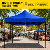Carpa Comercial para Eventos, Impermeable, Plegable, Tipo Pop-Up, para Fiestas, Bodas, Exposiciones, con Logotipo Personalizado