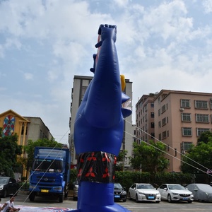 Mascota Inflable Gigante de Gorila Azul con Logotipo de <span class=keywords><strong>Mitsubishi</strong></span> - Figura Inflable Publicitaria para Promociones de <span class=keywords><strong>Concesionarios</strong></span> de Automóviles - Product Image 5