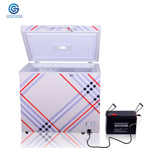 Refrigerador GCSOAR con Diseño de Rayas, Mini Nevera Portátil de 350L/175L, Control Electrónico, 12v/24v, Congelador Solar, Máquina de Hielo - Product Image 3