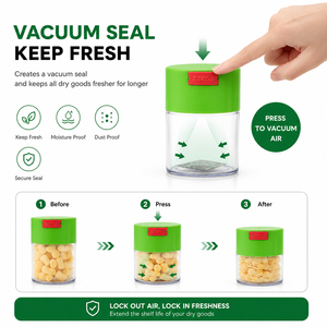 Contenitore Ermetico Sottovuoto da 80ml per Tabacco, Impermeabile, con Chiusura a Pressione e Logo Personalizzato per Erbe e Tabacco - Product Image 2