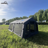Carpa Inflable de Algodón Oxford para Camping, Producción en Fábrica FR, Carpa Grande para Exteriores, Ideal para Campamentos y Resorts