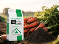 Fertilizante orgánico en polvo de estiércol de vaca de proceso de fermentación de alta calidad para aumentar el rendimiento en pimientos