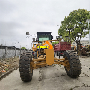 Niveleuse à moteur Caterpillar 120H d'occasion, performances supérieures, niveleuse à moteur sur roues Cat120H, puissante, bon marché, à vendre - Product Image 6