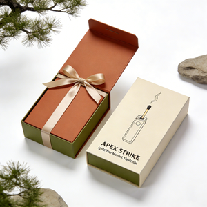 Customized Match Stick Packaging <strong>Box</strong> <strong>Matchbox</strong> Design Rigid Paper Package <strong>Box</strong> with Logo and Silk Ribbon Design - Product Image 4