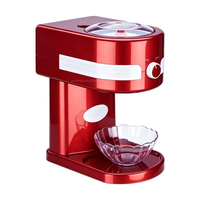 Machine à glace pilée électrique premium, compacte, en ABS de sécurité, certifiée, simple d'utilisation, multi-certifiée, pour 250g de glaçons, pour desserts et boissons à la maison