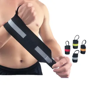 Compressione Fitness sollevamento pesi da polso avvolgente da palestra Calisthenics impacchi da polso personalizzati per allenamento pesi