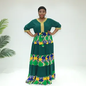 Africa dress abaya tailor AY Fashion STA2654-549F Nigeria muslim dress kaftan