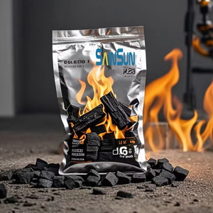 <span class=keywords><strong>Prix</strong></span> bon marché personnalisé 1kg 2kg 5kg 10kg 50kg emballage de <span class=keywords><strong>charbon</strong></span> de bois pour barbecue sacs d'emballage de briquettes de <span class=keywords><strong>charbon</strong></span> de bois - Product Image 4