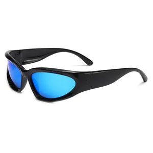 Comprar 1 Uds. Gafas de sol deportivas de moda para hombre, gafas de sol  polarizadas coloridas, gafas de sol para ciclismo al aire libre