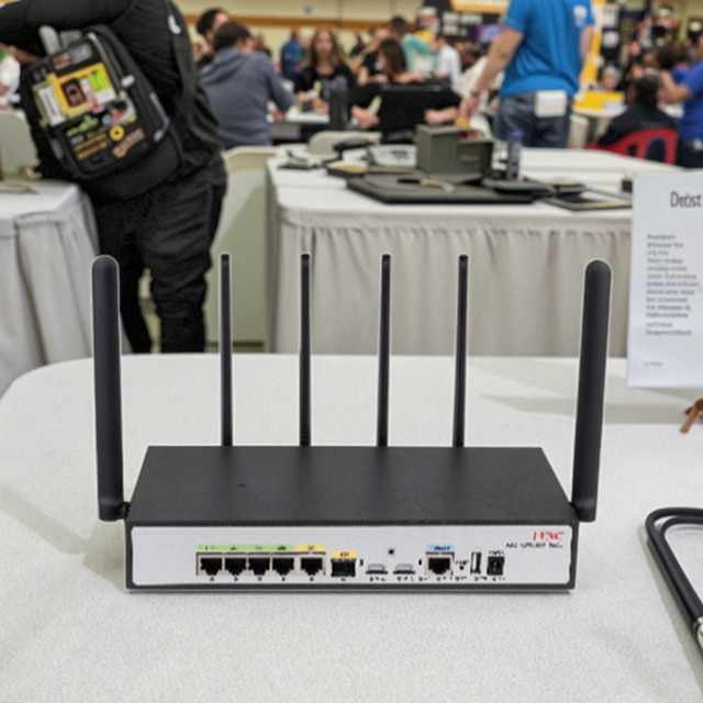 New Original H3C RT-MSR1104S-W-5G-CN 3000M WiFi 6 Router 5G SIM Card Slot 1GE+1SFP WAN 4GE LAN/WAN WIFI 6 Enterprise Router