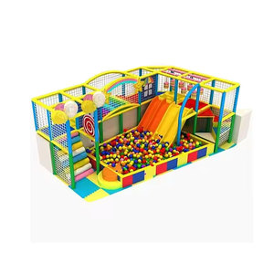 ציוד מגרש משחקים מקורה מסחרי לילדים לילדים רכים שקופיות ובריכה-עבור מגרשי משחקים ביתיים - Product Image 2