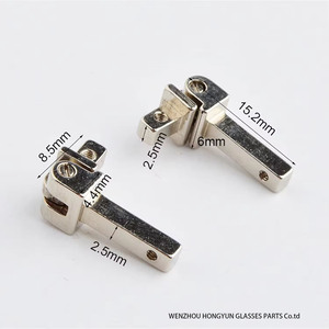 Accesorios para Gafas al por Mayor: Bisagra de Repuesto con Resorte para Monturas Rotas, Ancho 6mm, Componentes y Piezas para Gafas - Product Image 3