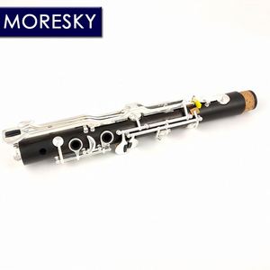 Clarinete MORESKY Sistema Oehler, Afinación en Sol, 18 Llaves Personalizables, Llaves de Ébano Plateadas en Plata Turca, M203 - Product Image 4