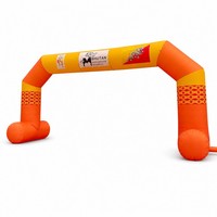 Arche gonflable d'extérieur pour événements extérieurs, portail d'entrée pour promotion de marque et publicité