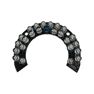 24-LEDs IR-Platine PCBA-Hersteller PCBA-Montage IR-Kameramodul Infrarot-Illuminator IR-Licht für Videokamera - Product Image 3
