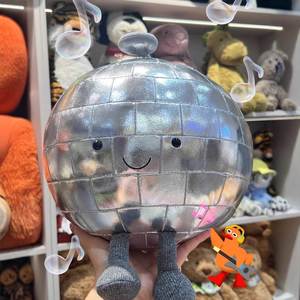Jellyca - Muñeco de Peluche con Luz de Bola de Discoteca, Relleno de Algodón PP, 100-150 cm de Altura, Lindo Regalo para Amigos - Product Image 5