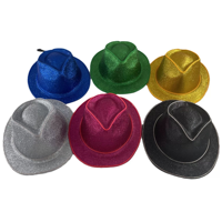 Ballon de plage LED personnalisé télécommandé pour chapeau Fedora lumineux et chapeau de cowboy pour enterrement de vie de jeune fille, idéal pour les fêtes d'anniversaire néon
