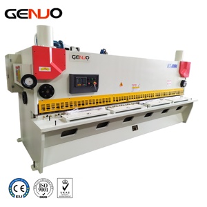 Machine de découpe à guillotine hydraulique certifiée CE pour la découpe de plaques d'acier de 0,5 à 25 mm |   Cutter métallique durable (Chine) - Product Image 6