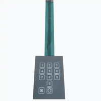 Fourniture de pièces d'écumoire de curseur tactile coffre-fort serrure électronique interrupteur à membrane membrane clavier en silicone