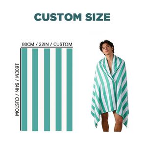 Quick Dry Custom <b>Beach</b> <b>Towel</b> Sublimation <b>Microfiber</b> Microfibre Waffle Recycled Plastic Sand Free <b>Beach</b> <b>Towel</b> with logo - Product Image 4