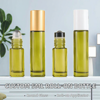 Botol Parfum Kaca Mini Premium 10ml 15ml dengan Tutup, Sampel Gratis Kustom, Botol Sampel Kosmetik