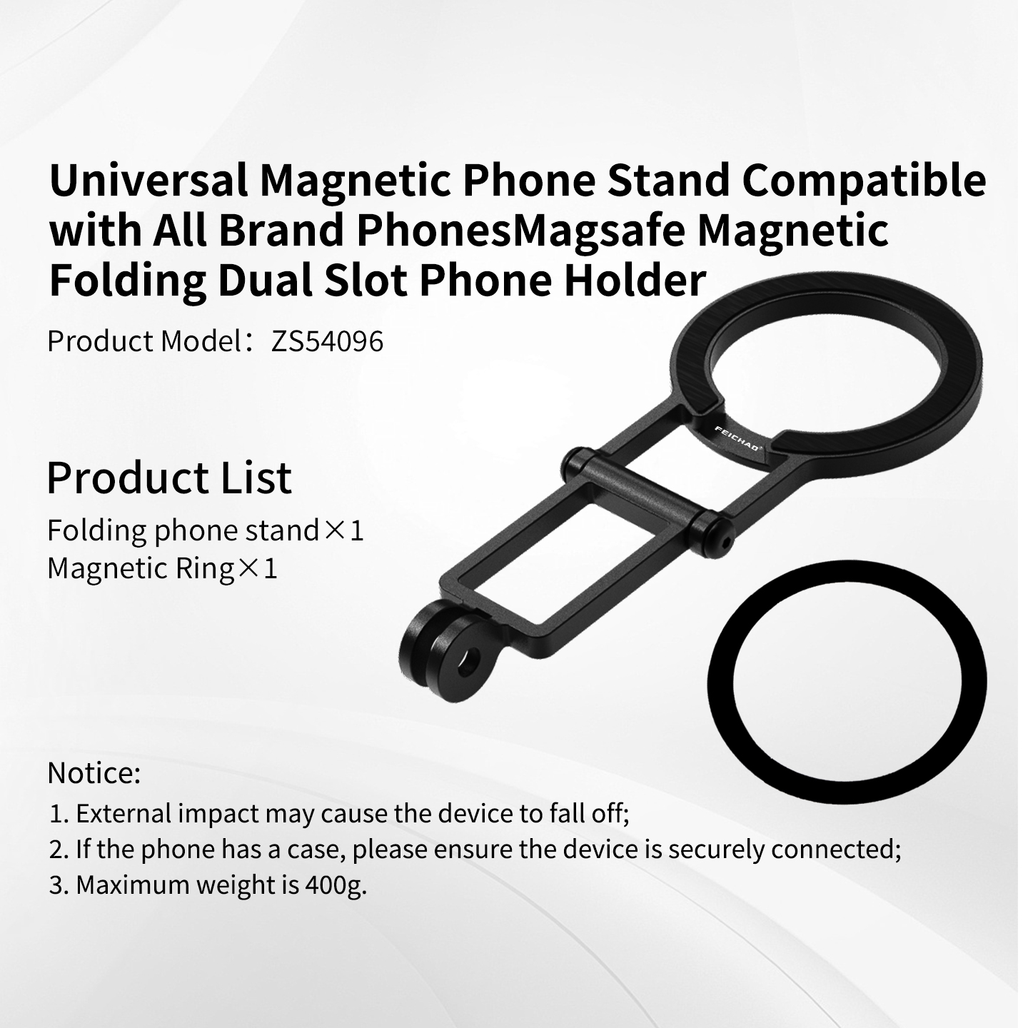 ZS54096 สีดำ