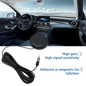 Radio Digital para coche de alta ganancia 174-240MHz DAB + Cable de antena 80x80x5M alta sensibilidad de señal para <span class=keywords><strong>MP3</strong></span> estéreo Fácil instalación - Product Image 5