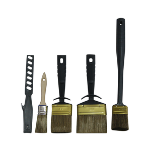 Pinceau de peinture professionnel en fil métallique aiguisé <span class=keywords><strong>pour</strong></span> animaux de compagnie synthétique manche en plastique brosses en pâte nettoyage de plafond <span class=keywords><strong>brosse</strong></span> spéciale - Product Image 5