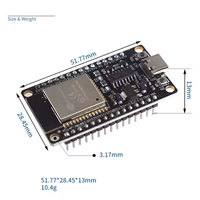 Papan pengembangan ESP32 TYPE-C USB CH340C WiFi Bluetooth daya ultra-rendah dual core ESP32-DevKitC
