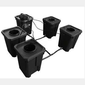 Plateaux agricoles verticaux personnalisés 4x8 équipement hydroponique en plastique ABS avec couvercles de plantation - Product Image 1