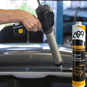 600ml xúc xích hình đen Polyurethane kính ô tô <span class=keywords><strong>Sealant</strong></span>, nhanh chóng chữa ô tô kính chắn gió <span class=keywords><strong>Sealant</strong></span> - Product Image 1