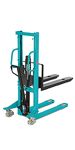 <span class=keywords><strong>Ameise</strong></span> Elektrischer Hebelhubtisch 80 kg Tragfähigkeit 12 V Batterie (7,2 Ah) Legierungsstahl Aluminium 434x418 mm Plattform 1.440 mm Hubhöhe - Product Image 3