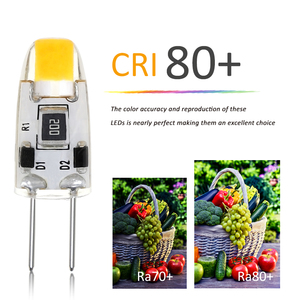 หลอดไฟ LED G4 1.2W พร้อมเซ็นเซอร์ตรวจจับความเคลื่อนไหว 90-110LM AC/DC 12V SMD เซรามิก PC EMC ERP ETL CE RoHS FCC 15000H รับประกัน 2 ปี สำหรับสำนักงาน - Product Image 4