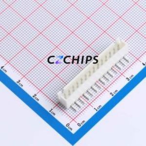 WAFER-XH2.54-14PWZ Wire-to-<b>Board</b> <b>Pin</b> Header Bent Lead Through Hole,P=2.5mm Connector 1x14P 2.5mm Right Angle Insert XH - Product Image 1
