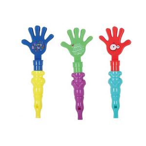 Vente chaude Logo Personnalisé Clapets À Main <span class=keywords><strong>Pas</strong></span> <span class=keywords><strong>Cher</strong></span> En <span class=keywords><strong>Plastique</strong></span> Coloré Sifflet Musical Sports Partie Jouets Cadeau De Marketing Promotionnel - Product Image 4