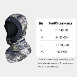 Bonnet de <span class=keywords><strong>plongée</strong></span> SBART 3mm capuche de combinaison thermique extensible Sports nautiques <span class=keywords><strong>plongée</strong></span> en apnée surf chapeau capuche - Product Image 4