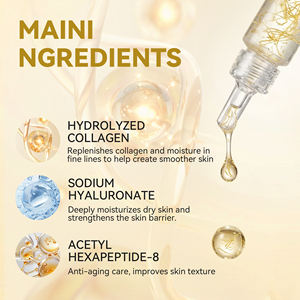 سيروم مضاد للشيخوخة للعناية بالبشرة بعلامة تجارية خاصة، أمبولات الكولاجين العميق والببتيد، سيروم مرطب للوجه بالأربوتين - Product Image 4