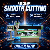 Routeur CNC S6-2513 avec table mobile, table à vide, broche ATC 7,5 kW et vis à billes THK