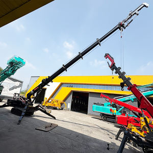 Tonlita <span class=keywords><strong>Crane</strong></span> Indoor Out Door Diesel Electric Crawler Brazo de pluma telescópico hidráulico RC Glass Ventosa Cesta Spider <span class=keywords><strong>Crane</strong></span> - Product Image 3