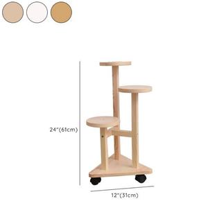 <span class=keywords><strong>Support</strong></span> <span class=keywords><strong>de</strong></span> plantes roulant en bois rond à plusieurs niveaux, base circulaire en bois, étagère à plantes, <span class=keywords><strong>support</strong></span> <span class=keywords><strong>de</strong></span> <span class=keywords><strong>fleurs</strong></span>, <span class=keywords><strong>support</strong></span> <span class=keywords><strong>de</strong></span> plantes d'intérieur avec <span class=keywords><strong>roulettes</strong></span> - Product Image 5