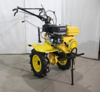 Tractor de Jardín Ligero de 7HP con Tracción en las Cuatro Ruedas, Microcultivador de Gasolina para una Fácil Maniobra en Espacios Reducidos