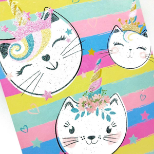 <span class=keywords><strong>Quaderno</strong></span> <span class=keywords><strong>a</strong></span> <span class=keywords><strong>spirale</strong></span> Caticorn fantasia <span class=keywords><strong>con</strong></span> sfondo <span class=keywords><strong>a</strong></span> <span class=keywords><strong>righe</strong></span> vivaci e illustrazioni di simpatici gatti-unicorni - Product Image 5