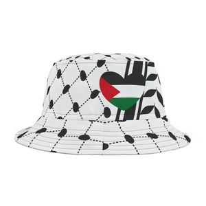 Chapeau bob palestinien en polyester Kefiyeh, cadeau de fête islamique - Product Image 1