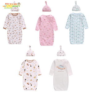 ชุดเด็กทารกหญิงแรกเกิด ชุดนอนเด็กทารกหญิง ผ้าห่อตัว ชุดนอน ชุดกลับบ้าน สีชมพู - Product Image 2